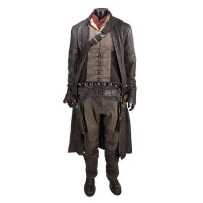 Lot #230 - THE DARK TOWER (2017) - Roland's (Idris Elba) Costume, Revolvers and Revolver Rig