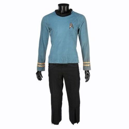 Lot #644 - STAR TREK: "THE ULTIMATE COMPUTER" & "THE OMEGA GLORY" (TV SERIES 1966-1969) - Spock's (Leonard Nimoy) Science Officer Costume