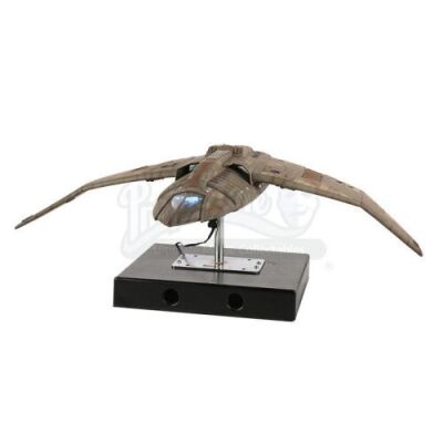 Lot #657 - STAR TREK: DEEP SPACE NINE (TV SERIES 1993-1999) - Light-Up Bajoran Interceptor Miniature Model