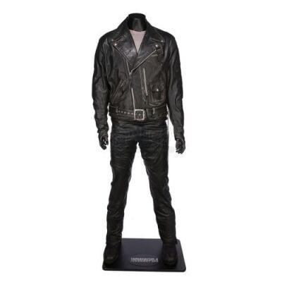 Lot #832 - TERMINATOR 2: JUDGMENT DAY (1991) - Terminator's (Arnold Schwarzenegger) Complete Costume
