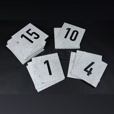 RUSH - Set of 32 Pit Garage Numbers (RP217)