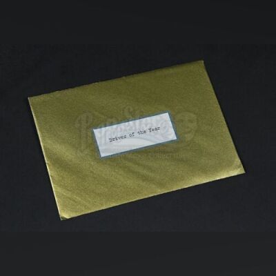 RUSH - Sealed 'Driver of the Year' Winner Envelope (RP111)
