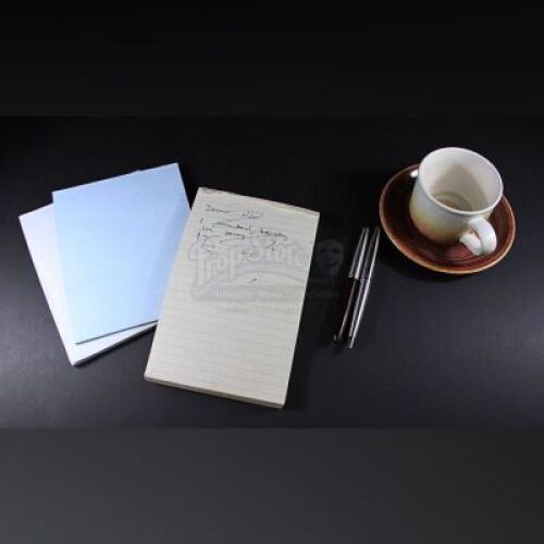 RUSH - James Hunt's (Chris Hemsworth) Apology Letter to Niki, Pens & Cups (RP096)