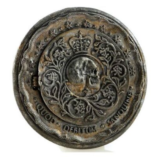 Lot # 4: JOHN WICK: CHAPTER 2 - Santino D'Antonio's Distressed Blood Oath Medallion