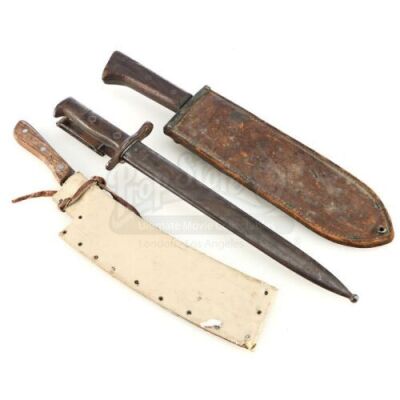 Lot # 93: JOHN WICK: CHAPTER 3 - PARABELLUM - Three Antique Blades