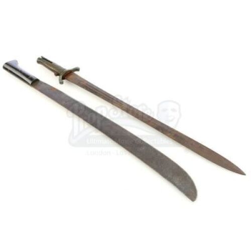 Lot # 152: JOHN WICK: CHAPTER 3 - PARABELLUM - Two Antique Blades