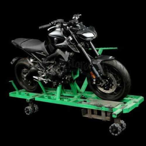 Lot # 178: JOHN WICK: CHAPTER 3 - PARABELLUM - Verrazzano Bridge Chase SFX Insert-Shot Yamaha MT-09 Motorcycle Rig