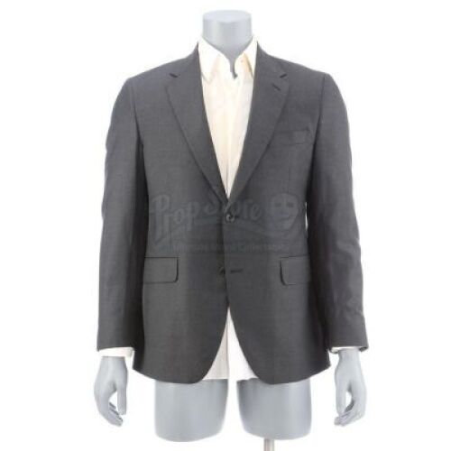 Lot # 184: JOHN WICK: CHAPTER 3 - PARABELLUM - John Wick's Stunt Arrival in Morocco Suit Jacket and Button-Up Shirt