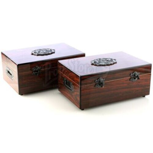 Lot # 193: JOHN WICK: CHAPTER 3 - PARABELLUM - Two Berrada Alio's High Table Humidor Boxes