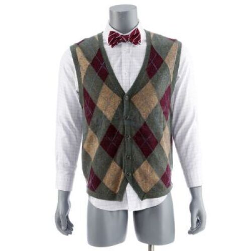 Lot # 199: JOHN WICK: CHAPTER 3 - PARABELLUM - The Doctor's Stunt Punishment Vest, Button Up and Bow Tie