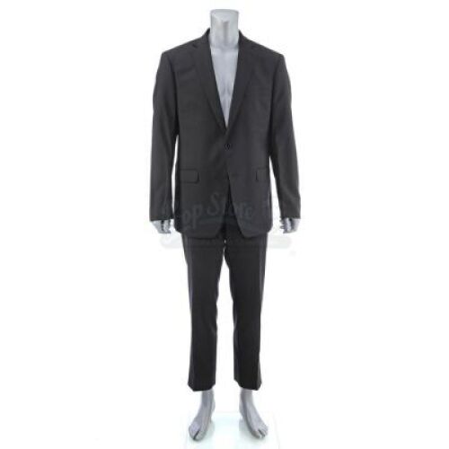 Lot # 246: JOHN WICK: CHAPTER 3 - PARABELLUM - John Wick's Stunt Glass House Fight Suit Jacket and Pants
