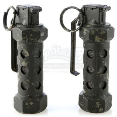 Lot # 291: JOHN WICK: CHAPTER 3 - PARABELLUM - Two Stunt Flashbang Grenades