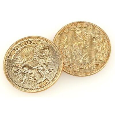 Lot # 300: JOHN WICK: CHAPTER 3 - PARABELLUM - Two High Table Currency Coins