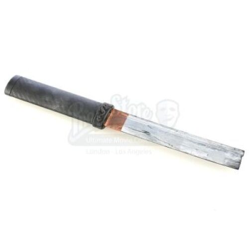 Lot # 350: JOHN WICK: CHAPTER 3 - PARABELLUM - John Wick and Zero's Glass House Fight Half Length Stunt Sword