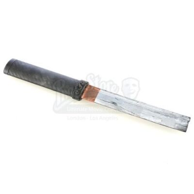 Lot # 350: JOHN WICK: CHAPTER 3 - PARABELLUM - John Wick and Zero's Glass House Fight Half Length Stunt Sword