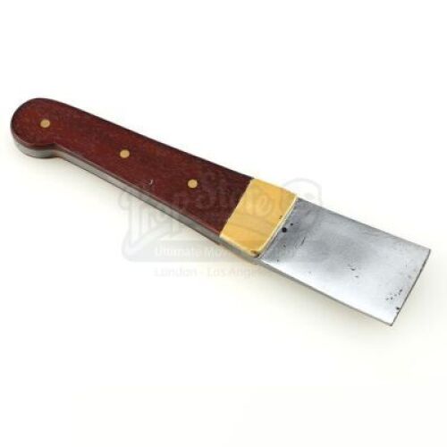 Lot # 356: JOHN WICK: CHAPTER 3 - PARABELLUM - John Wick's SFX Antique Fight Spear Pointed Half Knife
