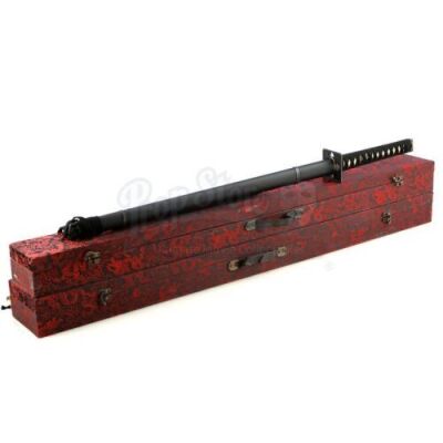 Lot # 366: JOHN WICK: CHAPTER 3 - PARABELLUM - Two Glass Room Samurai Swords