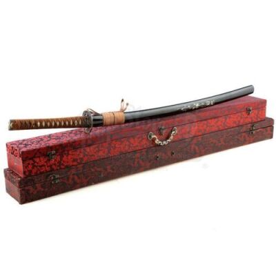 Lot # 374: JOHN WICK: CHAPTER 3 - PARABELLUM - Two Glass Room Samurai Swords