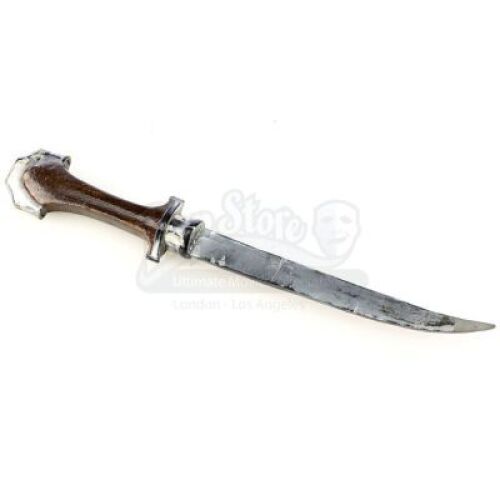 Lot # 412: JOHN WICK: CHAPTER 3 - PARABELLUM - The Elder's Stunt Rubber Khanjar Dagger Blade