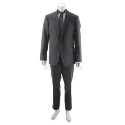 Lot # 429: JOHN WICK: CHAPTER 3 - PARABELLUM - John Wick's Stunt Glass House Fight Suit Jacket and Pants