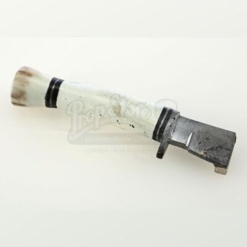Lot # 447: JOHN WICK: CHAPTER 3 - PARABELLUM - John Wick's SFX White-Handled Half Dagger