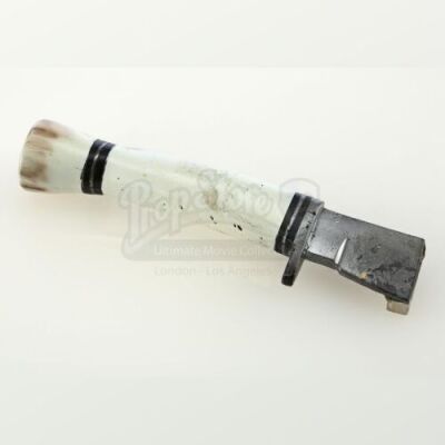 Lot # 447: JOHN WICK: CHAPTER 3 - PARABELLUM - John Wick's SFX White-Handled Half Dagger