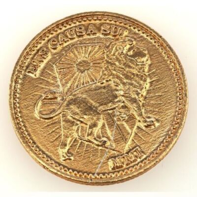 Lot # 478: JOHN WICK: CHAPTER 3 - PARABELLUM - High Table Currency Coin