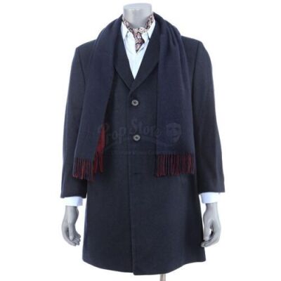 Lot # 69: JOHN WICK: CHAPTER 3 - PARABELLUM - Winston's Return to The Continental Coat, Shirt, Scarf, Cravat, Pocket Square, Gloves and Cufflinks