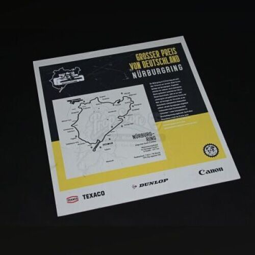RUSH - Nurburgring Track Layout Board (RP231)