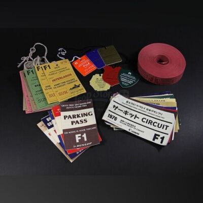 RUSH - Selection of Circuit & Parking Passes with Entrance Ticket Roll (RP068)