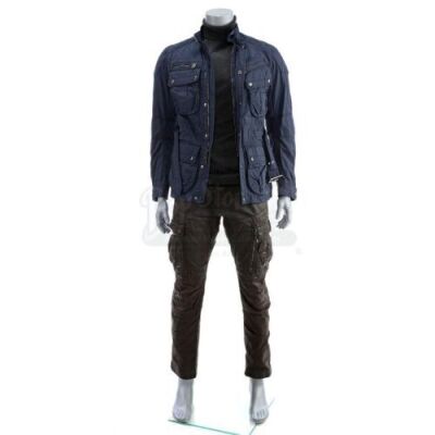 Lot # 16a: JOHN WICK: CHAPTER 2 - Cassian's Stunt Subway Fight Costume