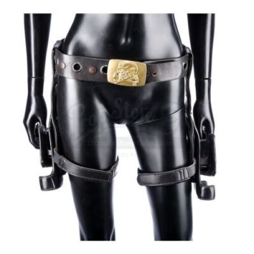 Lot #487 - LARA CROFT: TOMB RAIDER (2001) - Lara Croft's (Angelina Jolie) Belt and Gun Holster Rig