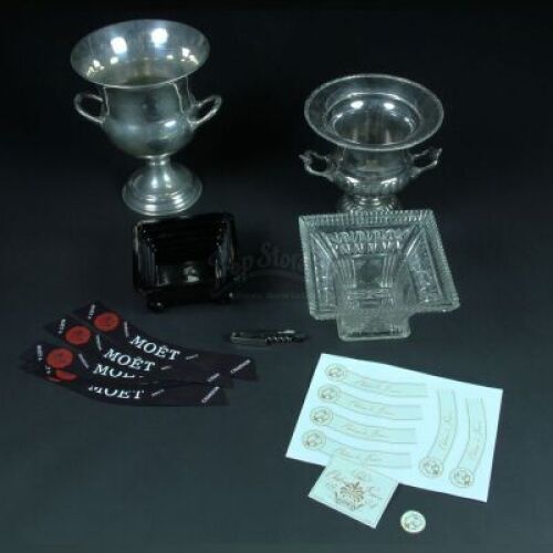 RUSH - Collection of Champagne Buckets, Bowls and Labels (RP249)