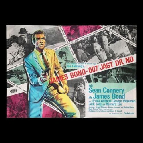 Lot #5 - DR. NO (1962) - German A0 Poster, 1962
