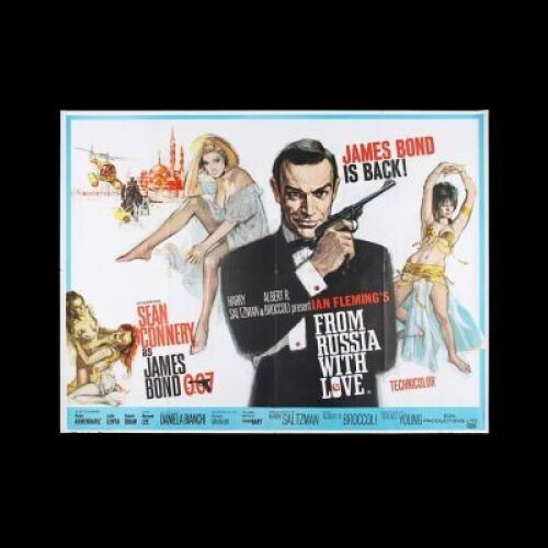 Lot #14 - FROM RUSSIA WITH LOVE (1963) - UK Quad Poster, 1963