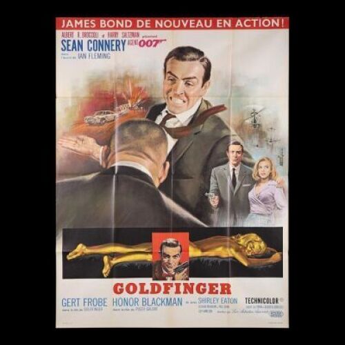 Lot #30 - GOLDFINGER (1964) - French Grande Affiche, 1964