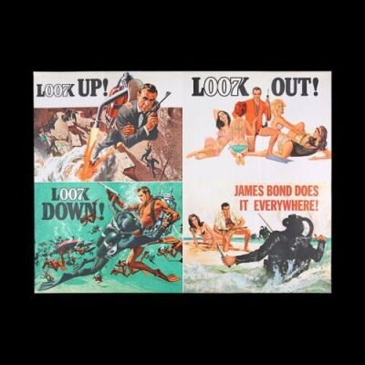 Lot #37 - THUNDERBALL (1965) - UK Quad Advance Poster, 1965