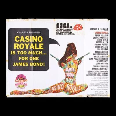 Lot #48 - CASINO ROYALE (1967) - UK Quad Poster, 1967