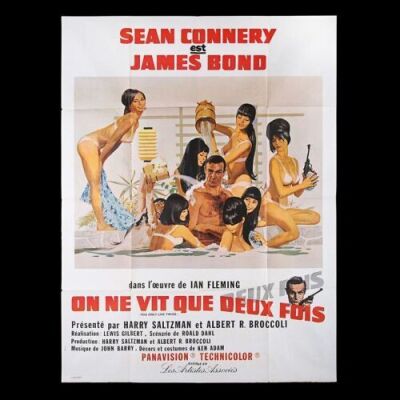 Lot #55 - YOU ONLY LIVE TWICE (1967) - French Grande Affiche, 1967