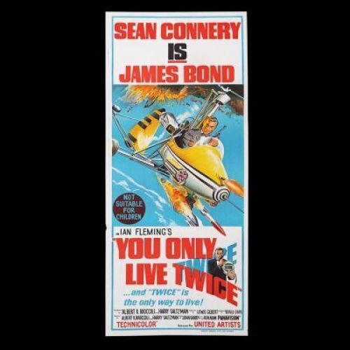 Lot #56 - YOU ONLY LIVE TWICE (1967) - Australian Daybill, 1967