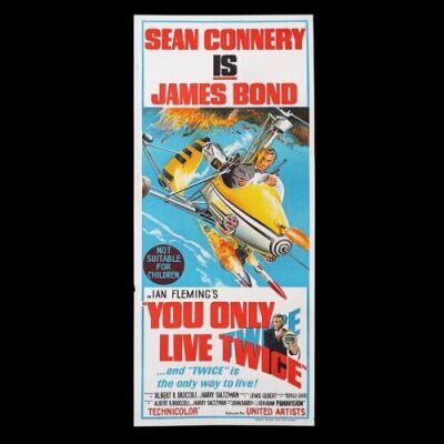 Lot #56 - YOU ONLY LIVE TWICE (1967) - Australian Daybill, 1967