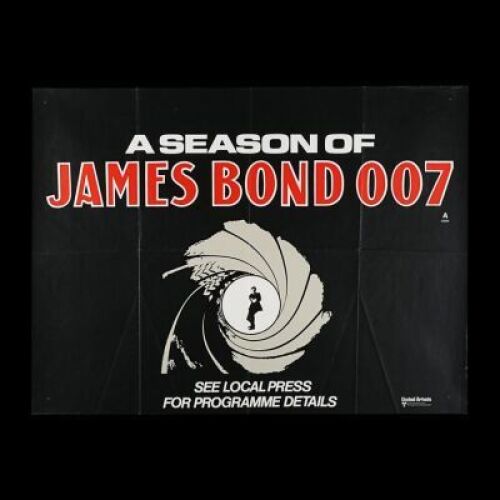Lot #98 - A SEASON OF JAMES BOND 007 (1975) - UK Quad "Festival" Poster, 1975