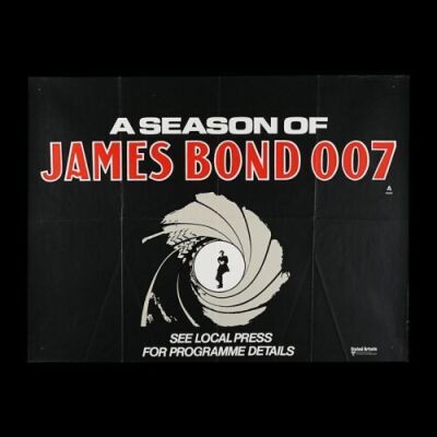 Lot #98 - A SEASON OF JAMES BOND 007 (1975) - UK Quad "Festival" Poster, 1975