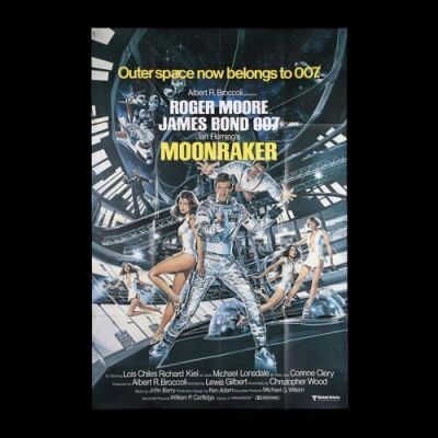 Lot #112 - MOONRAKER (1979) - UK Bus Stop Poster, 1979