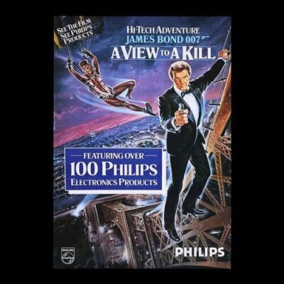 Lot #147 - A VIEW TO A KILL (1985) - Philips Promo Poster, 1985