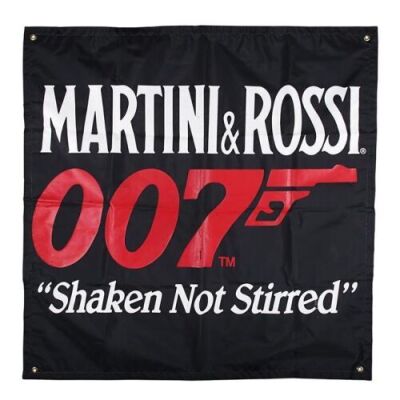 Lot #164 - LICENCE TO KILL (1989) - Martini & Rossi James Bond Banner, c.1989