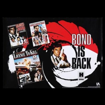 Lot #165 - LICENCE TO KILL (1989) - UK Hamlyn Poster, 1989
