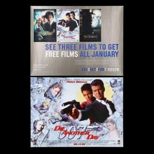 Lot #174 - DIE ANOTHER DAY (2002) - Two UK Quad Posters, 2002
