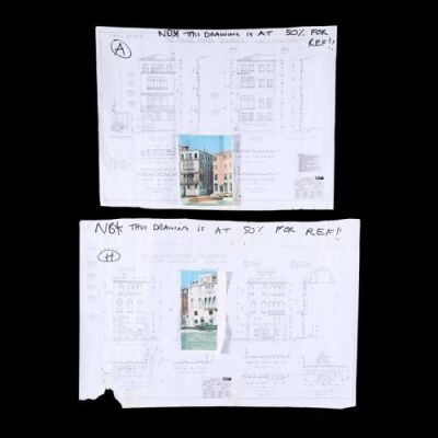 Lot #177 - CASINO ROYALE (2006) - Two Set Plan Drawings and Photos, 2006