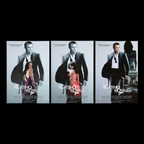 Lot #180 - CASINO ROYALE (2006) - Three UK One-Sheet Posters, 2006